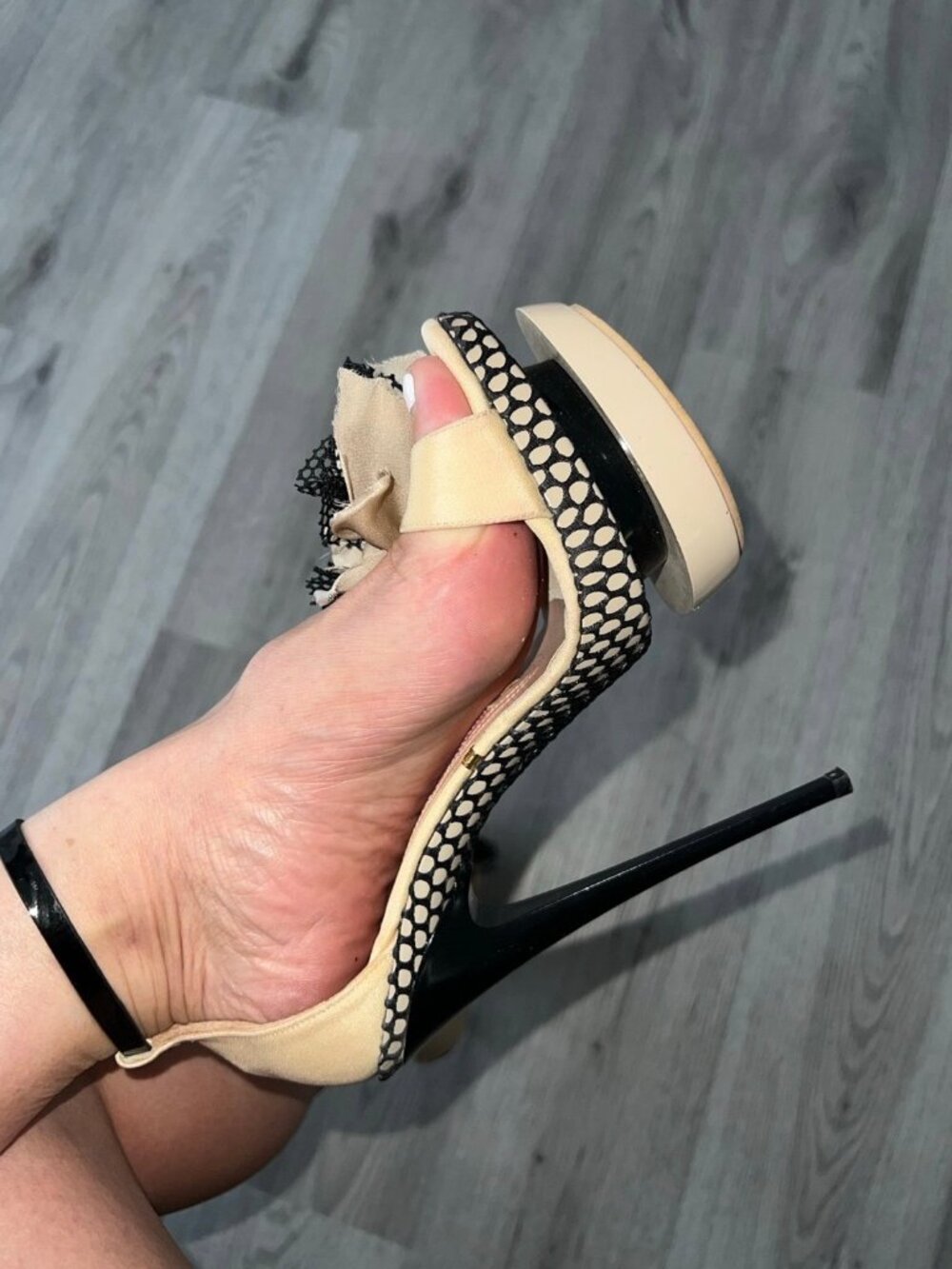 RARE Gianmarco Lorenzi Couture Floral Platform Stiletto Heels | EU 35 - Picture 11 of 12